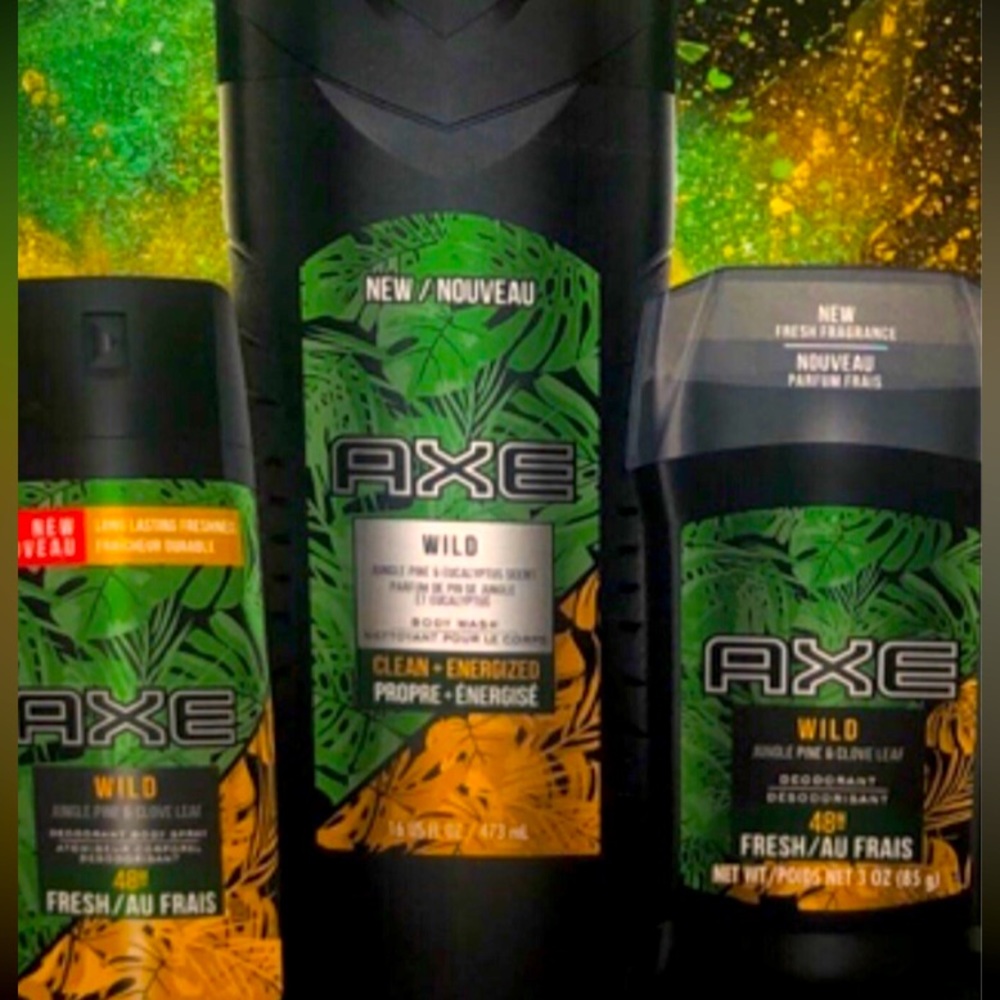 AXE WILD JUNGLE Gift Set-Not Sold in US- NWOT 🔓
